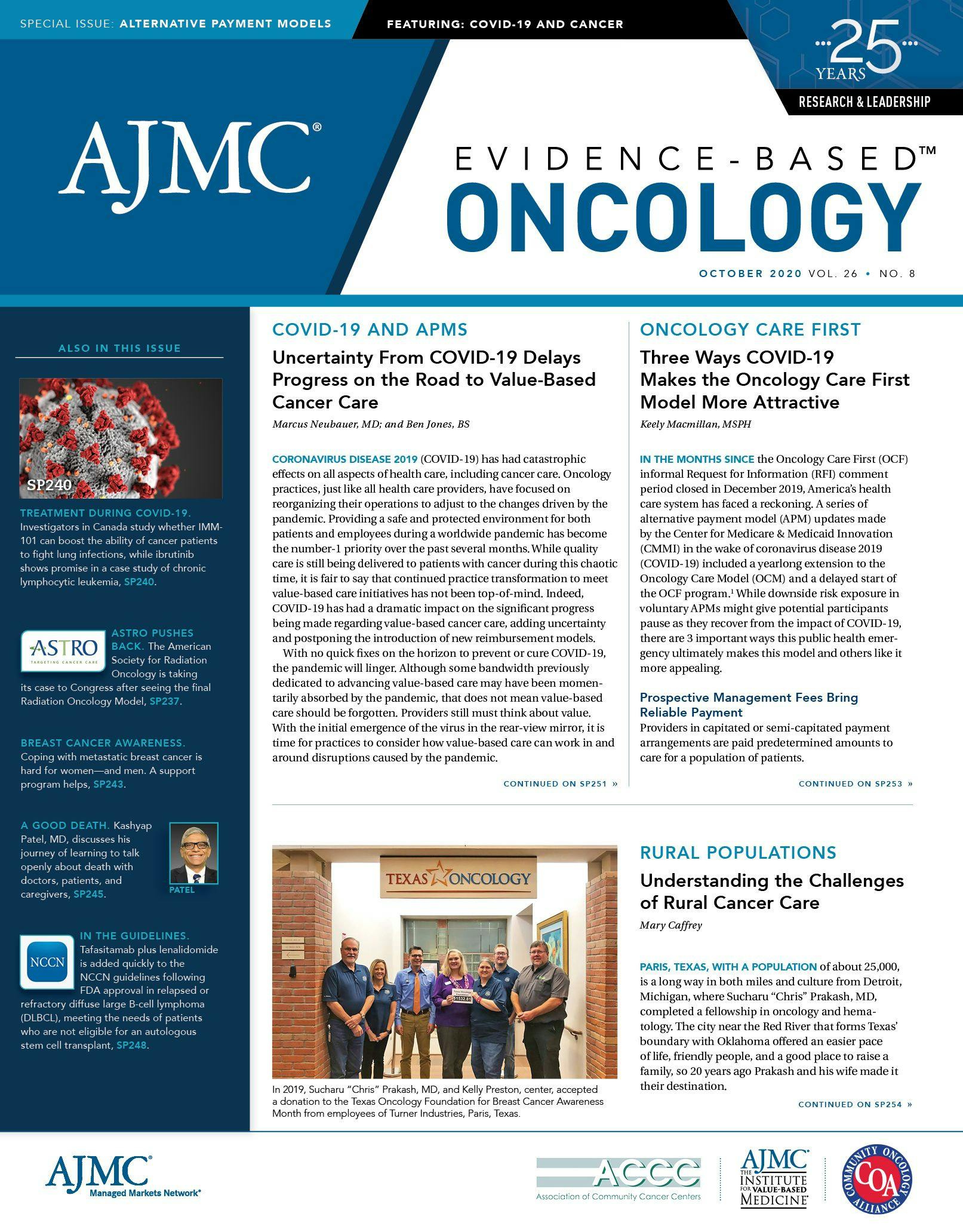 Oct 2020 Evidence Based Oncology