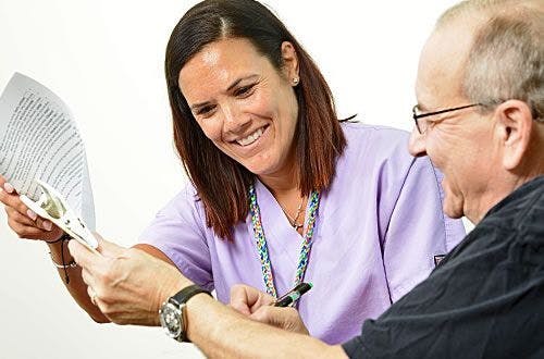 image showing education to patient