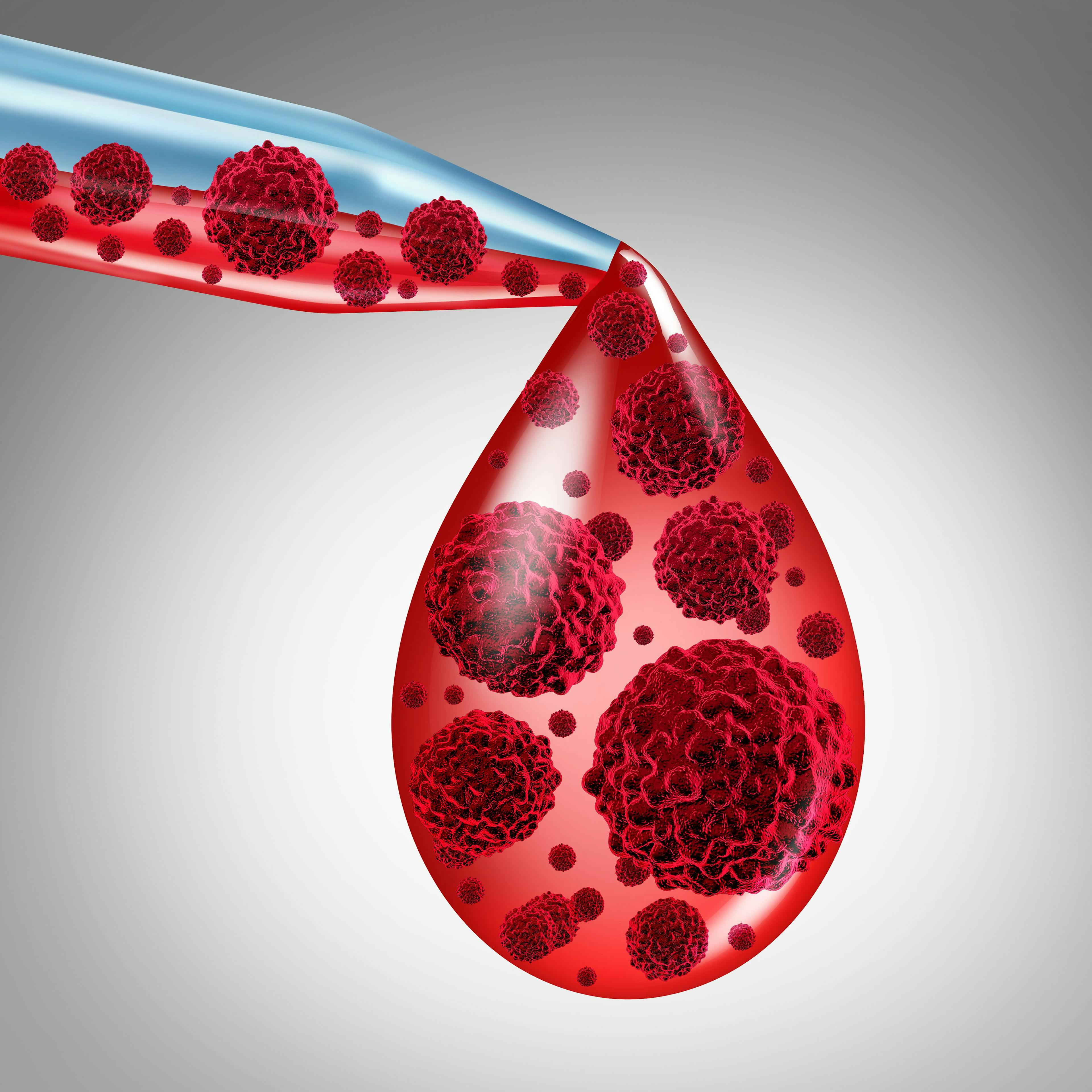 Illustration of blood droplet