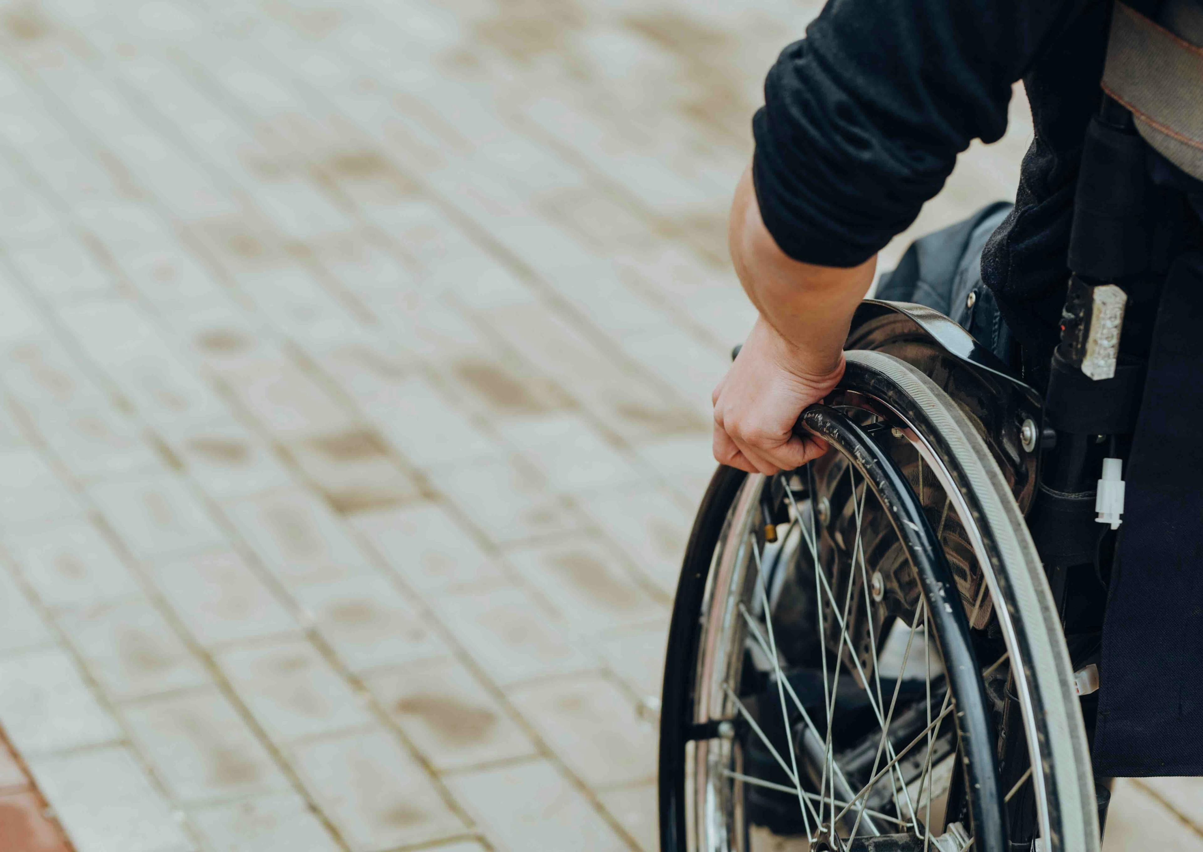 Person in wheelchair | Image credit: Nana_studio - stock.adobe.com
