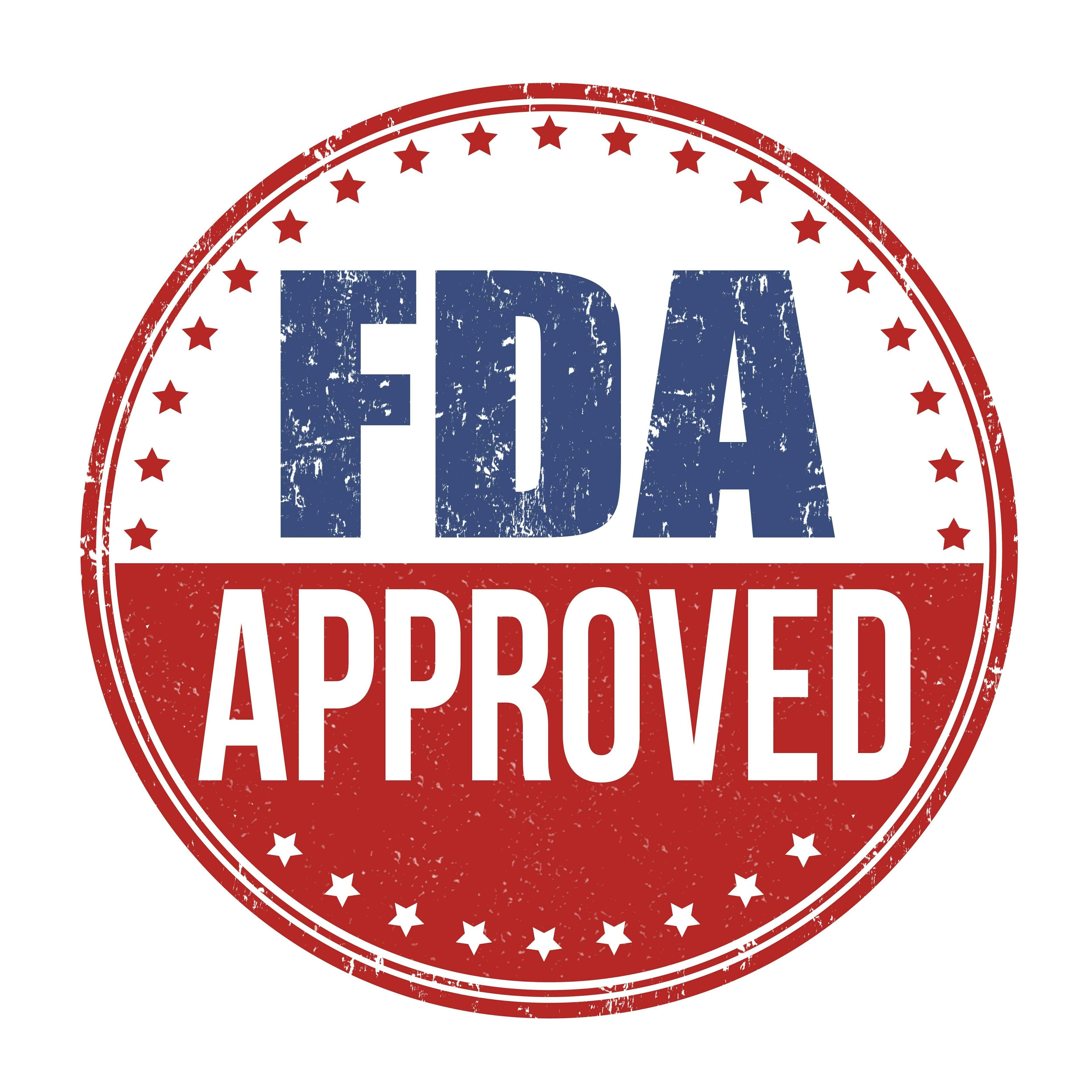 FDA approval text