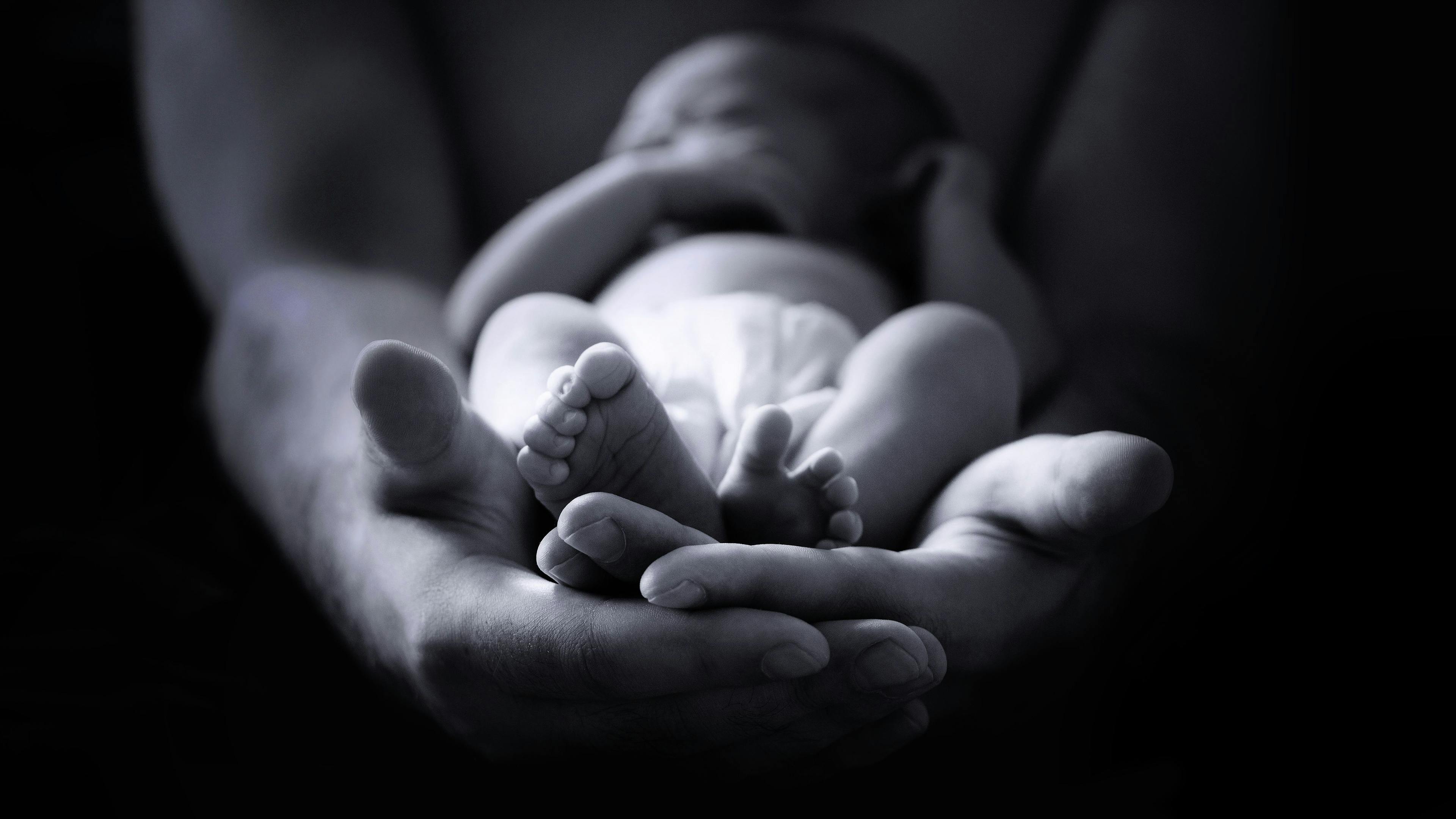 Hands Holding Newborn Baby | image credit: BazziBa - stock.adobe.com