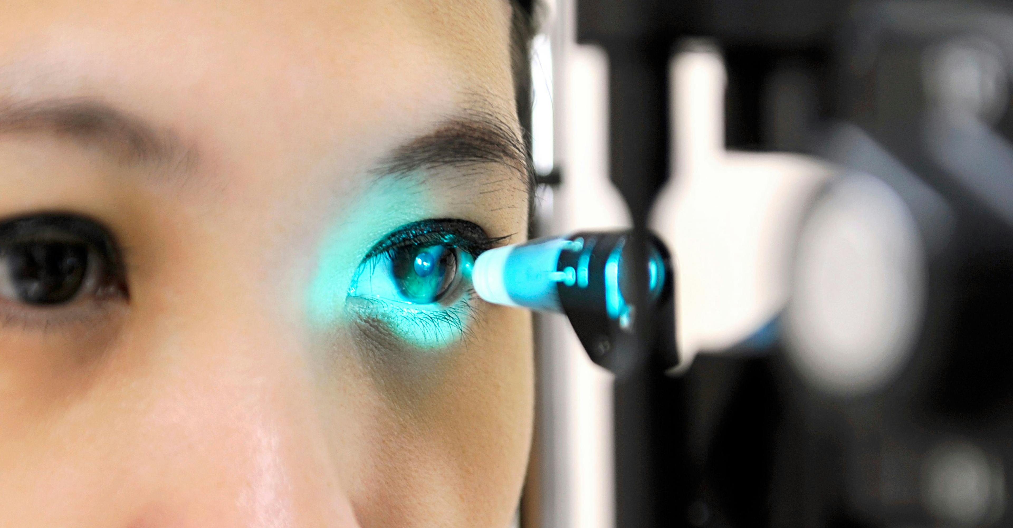 Tonometry test for eye pressure | Image credit: eyeadobestock - stock.adobe.com