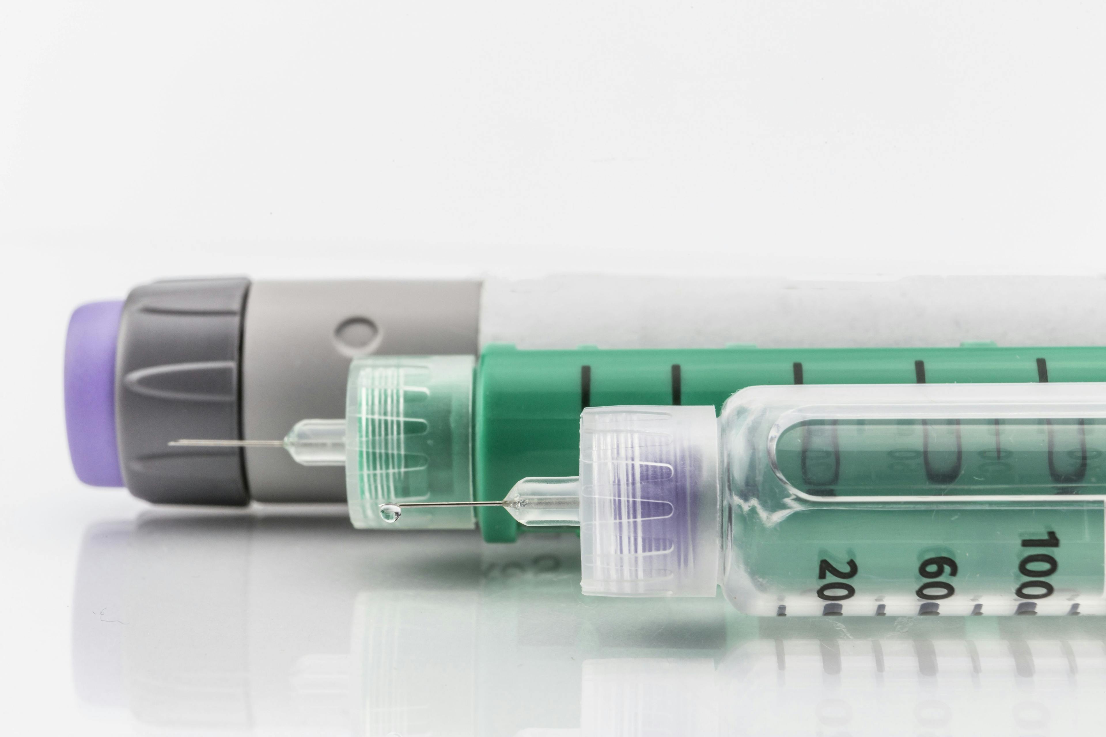 Insulin injection needles
