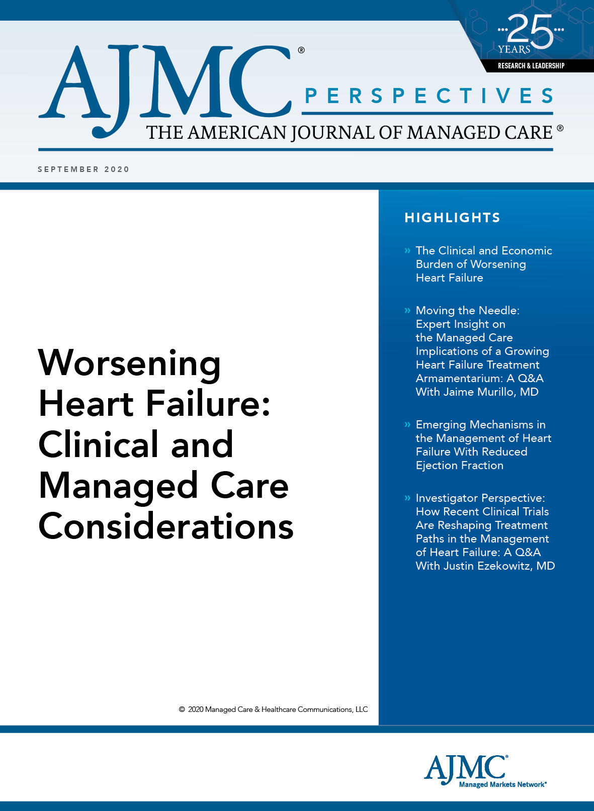 Worsening Heart Failure: Clinical and Managed Care Considerations