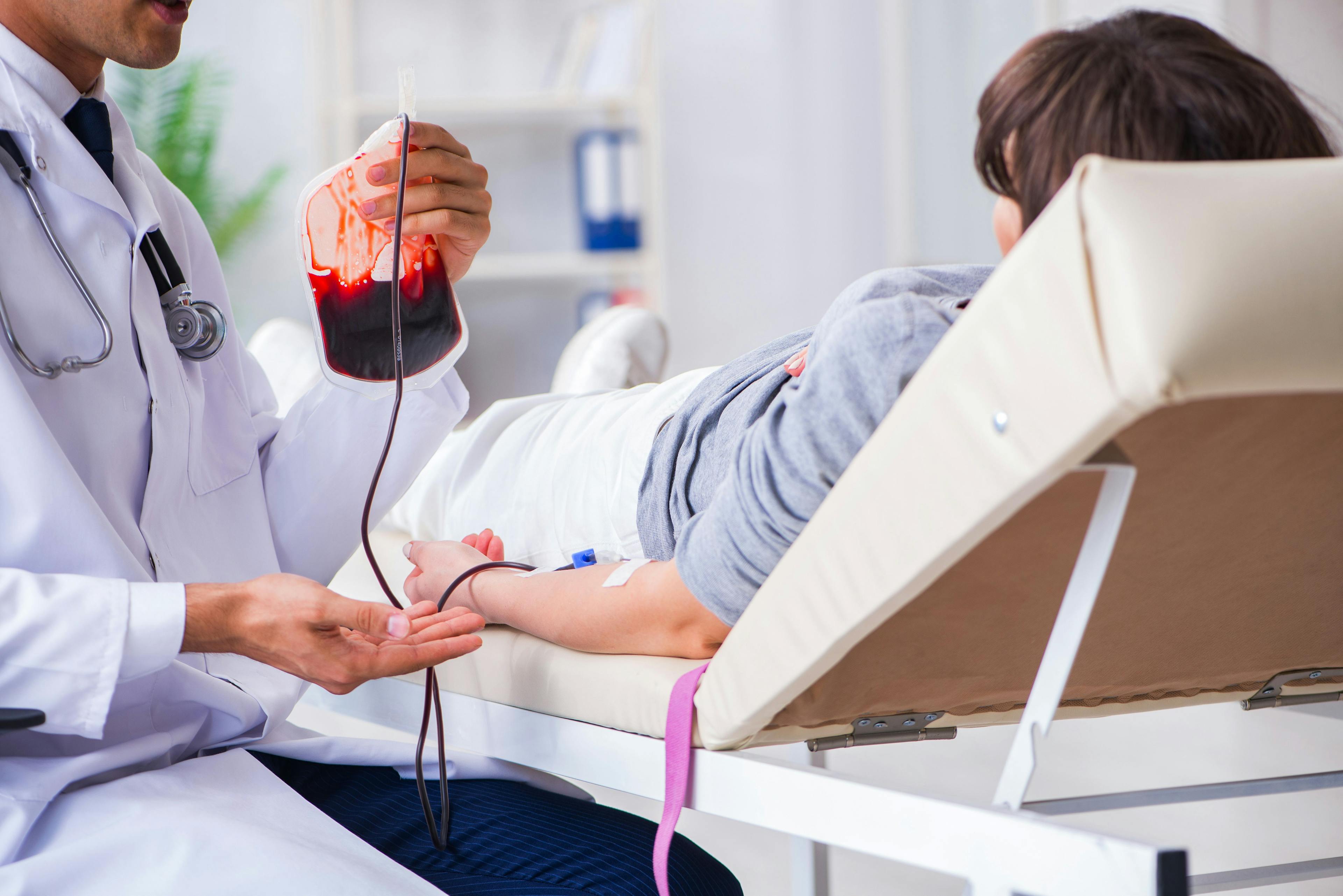 Patient Receiving Blood Transfusion | Elnur - stock.adobe.com