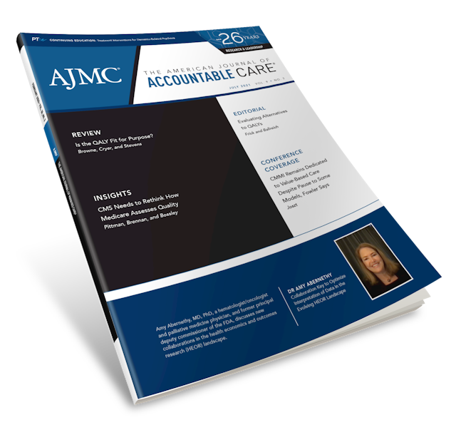 Placeholder image of The American Journal of Accountable Care cover
