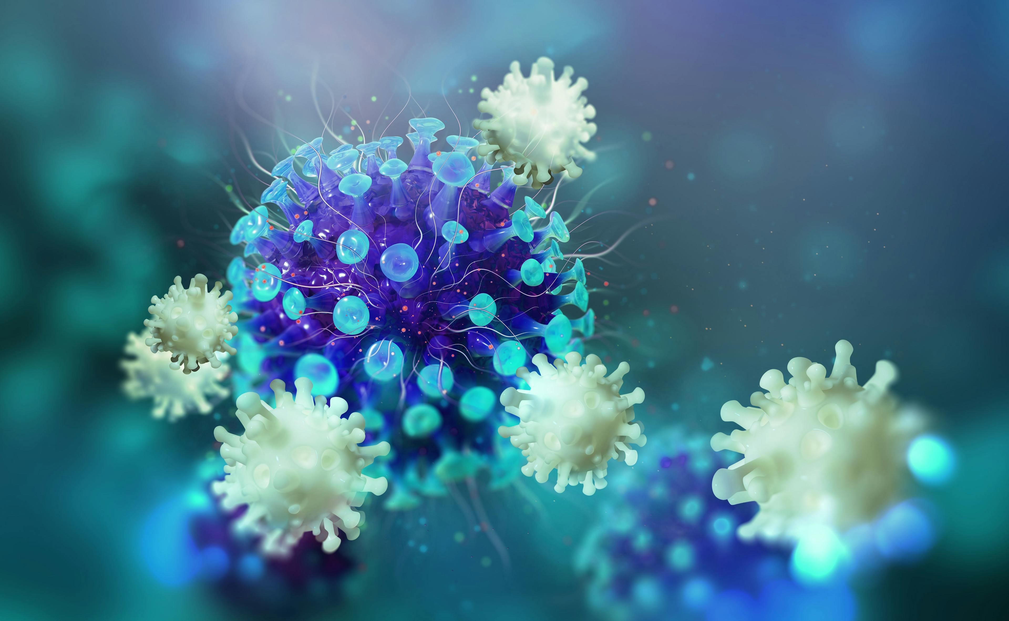 Immune Cells Fighting Disease Concept | image credit: Siarhei - stock.adobe.com