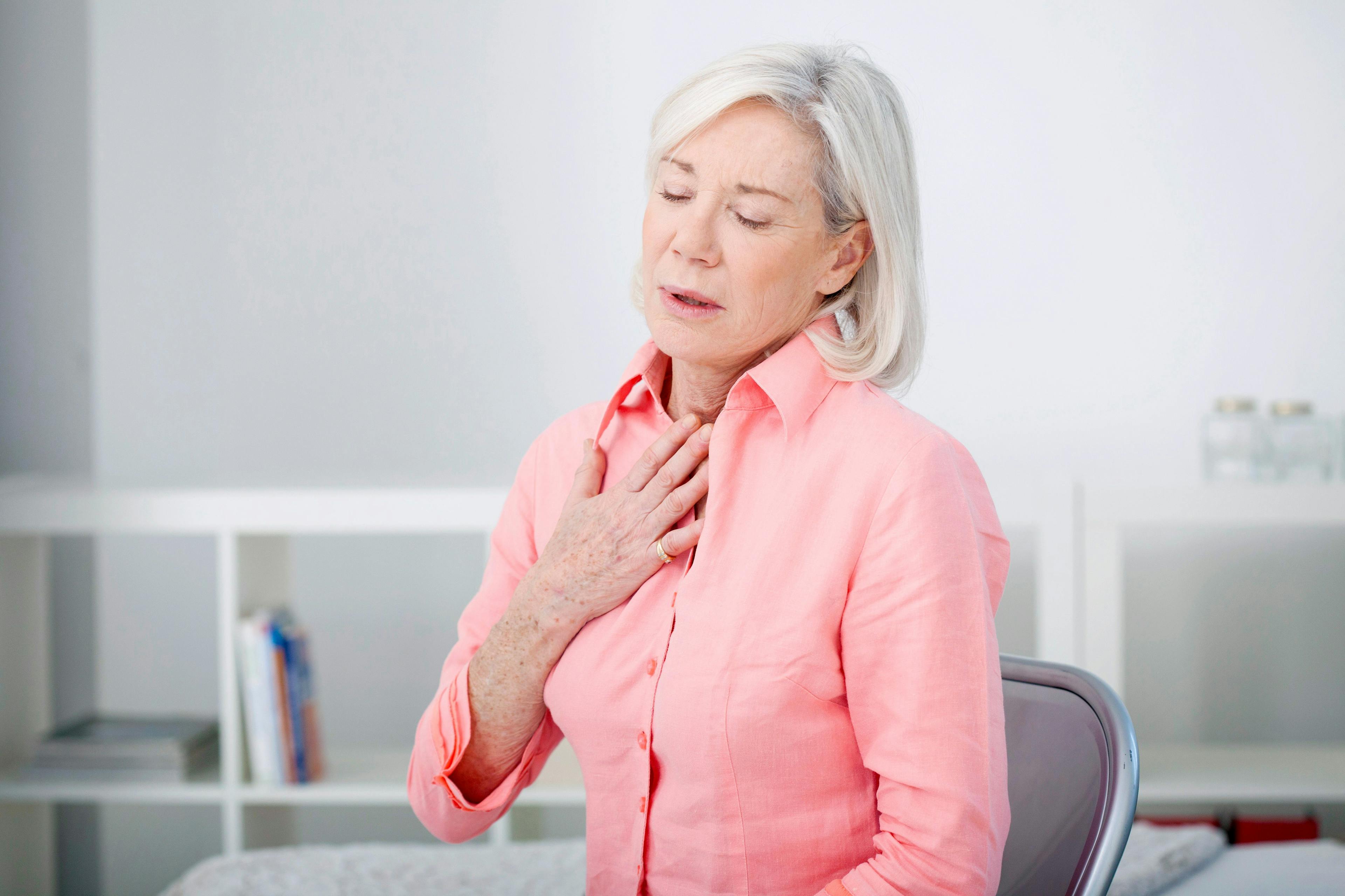 Patient with breathing difficulties | Image Credit: RFBSIP -stock.adobe.com
