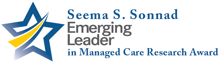 Seema S. Sonnad Emerging Leader in Managed Care Research Award Logo