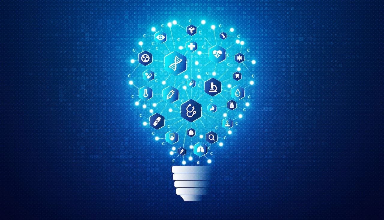 Clinical Research Concept with Medical Icons on Light Bulb: © ArtemisDiana - stock.adobe.com