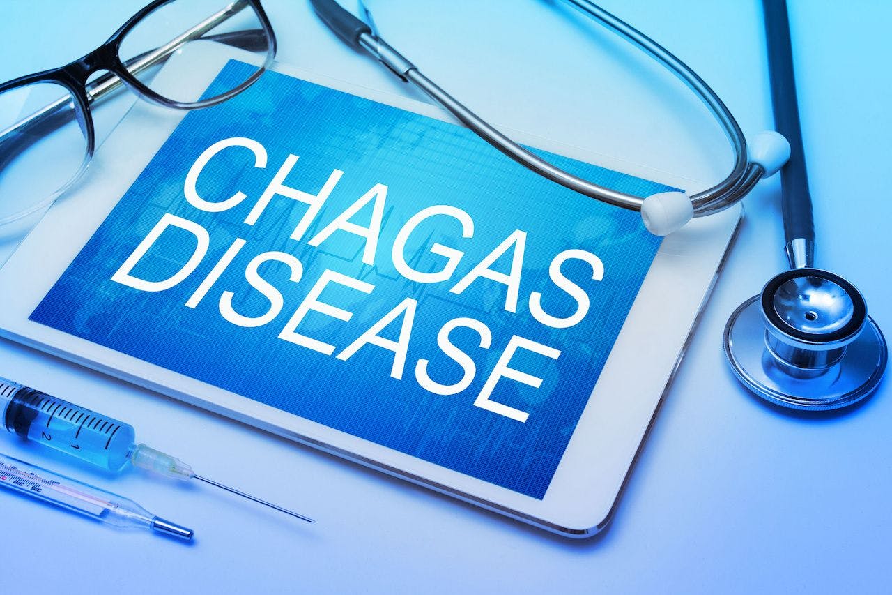 Chagas Disease word on tablet screen with medical equipment on background: © japhoto - stock.adobe.com