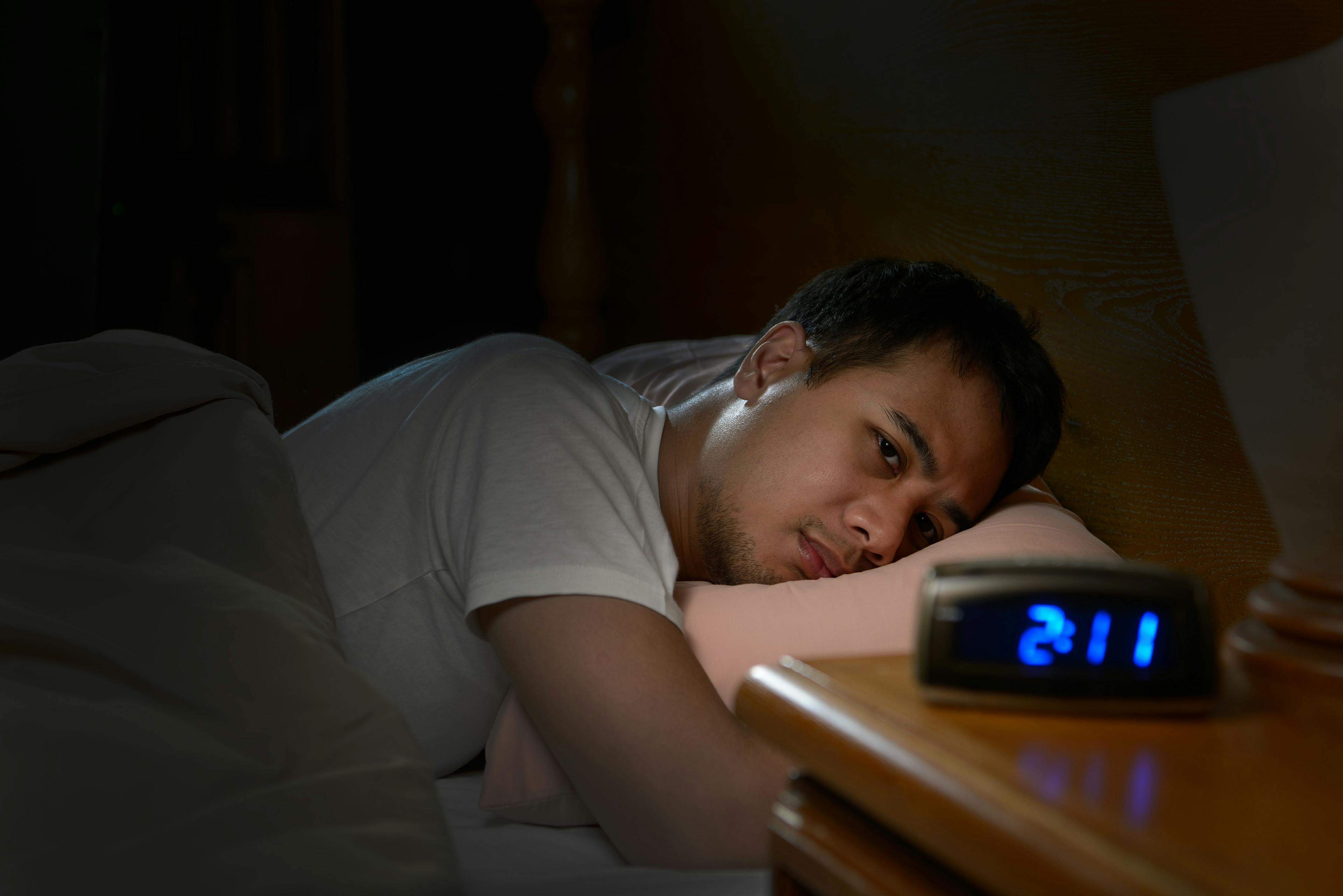 Man Enduring Insomnia | image credit: amenic181 - stock.adobe.com