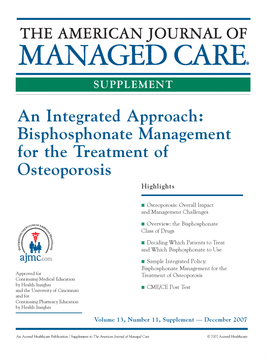 An Integrated Approach: Bisphosphonate Management for the Treatment of Osteoporosis