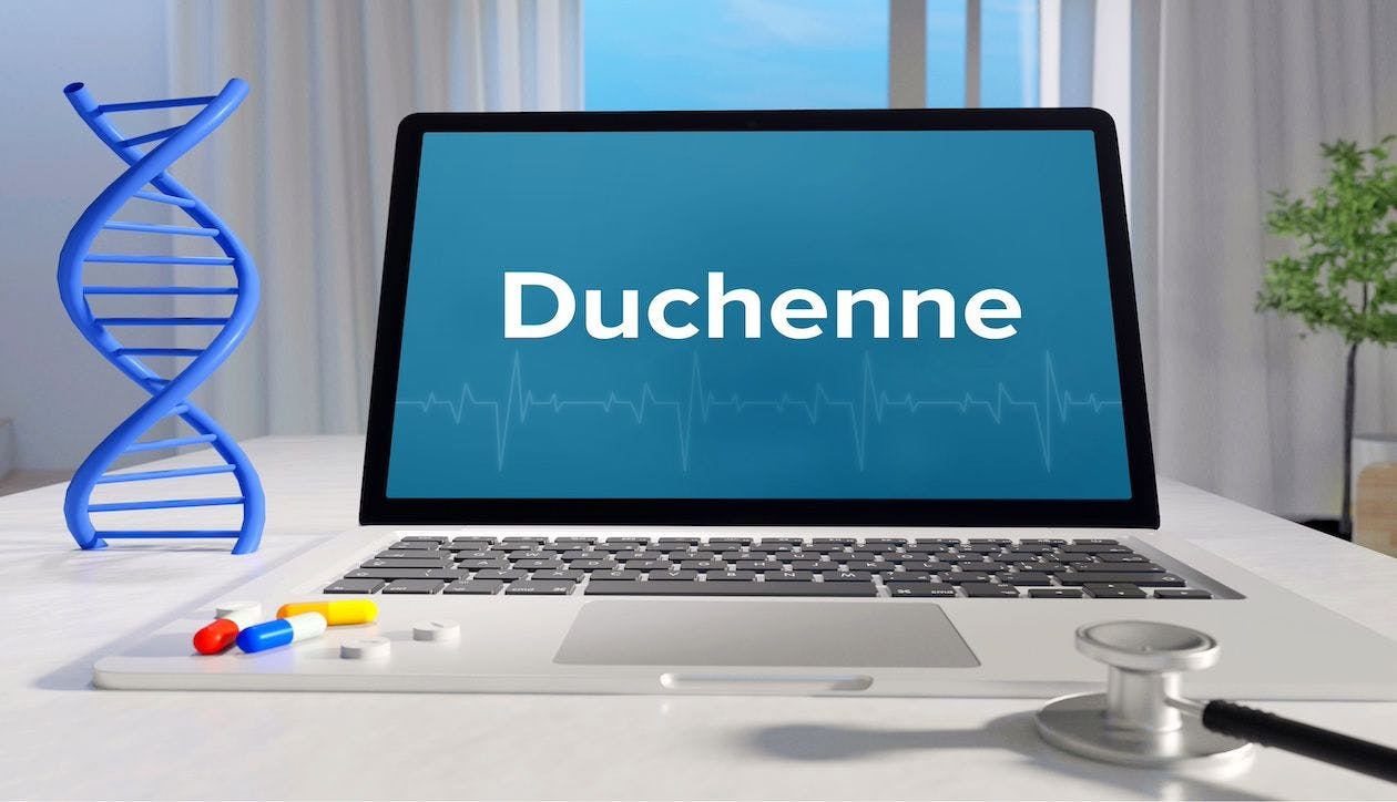 Duchenne on a computer screen | Image credit: MQ-Illustrations - stock.adobe.com