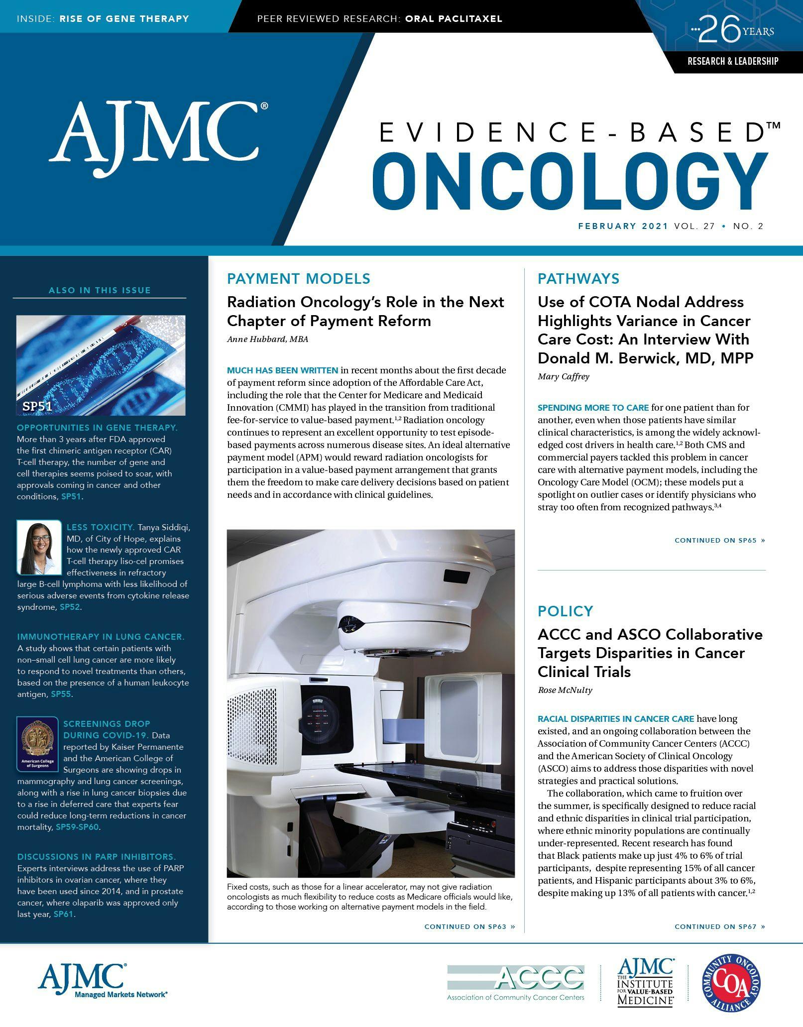 Evidence Based Oncology