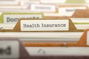 image of a folder marked health insurance