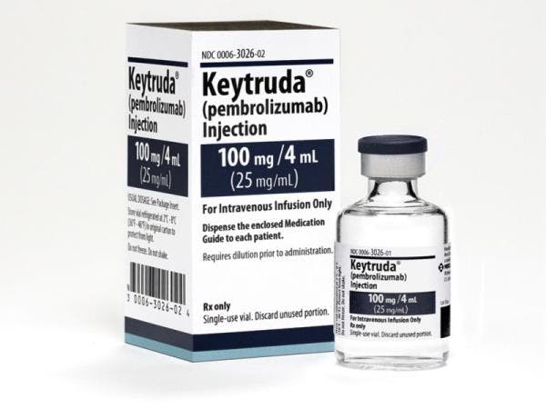 Keytruda packaging | Image credit: Merck