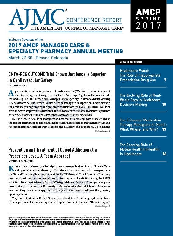 Exclusive Coverage of the 2017 AMCP MANAGED CARE & SPECIALTY PHARMACY ANNUAL MEETING