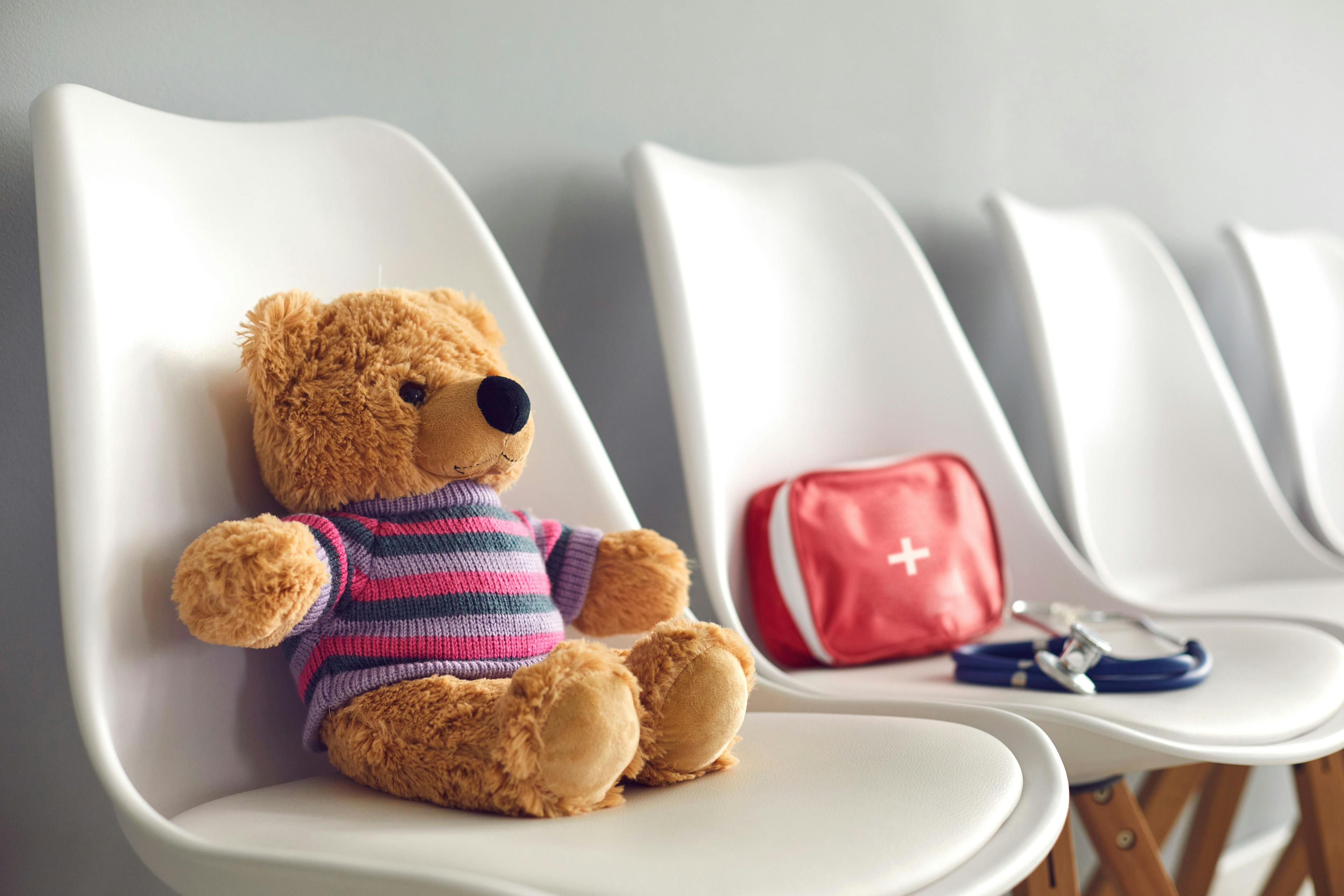Teddy Bear in Waiting Room, Pediatric Care Concept | Image credit: Studio Romantic - stock.adobe.com