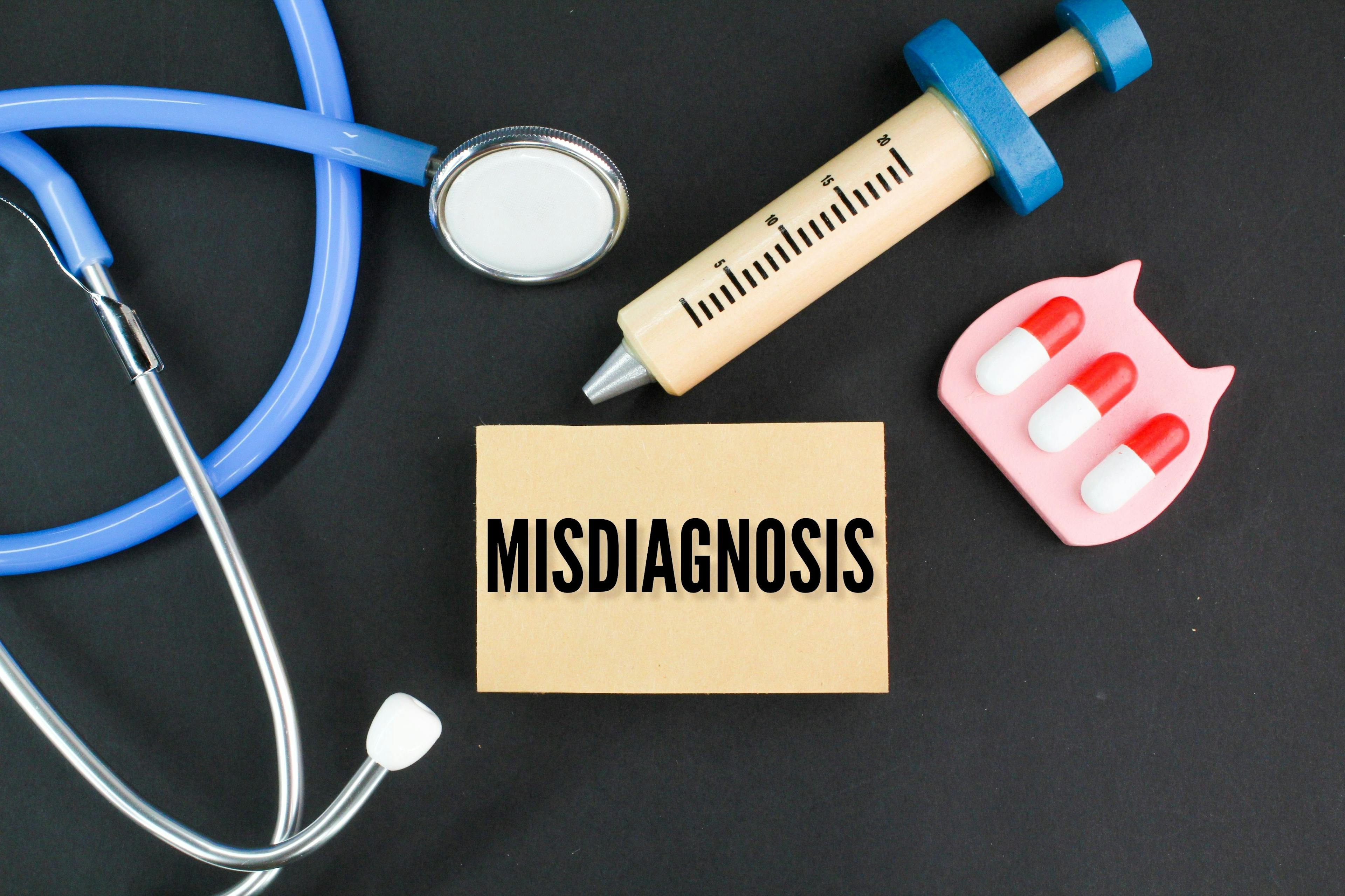 Misdiagnosis Text, Stethoscope, Syringe, Medication | image credit: Fauzi - stock.adobe.com