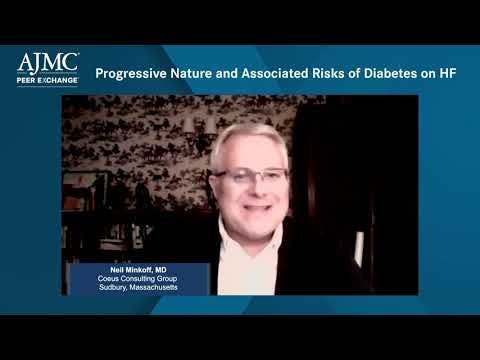Progressive Nature and Associated Risks of Diabetes on HF