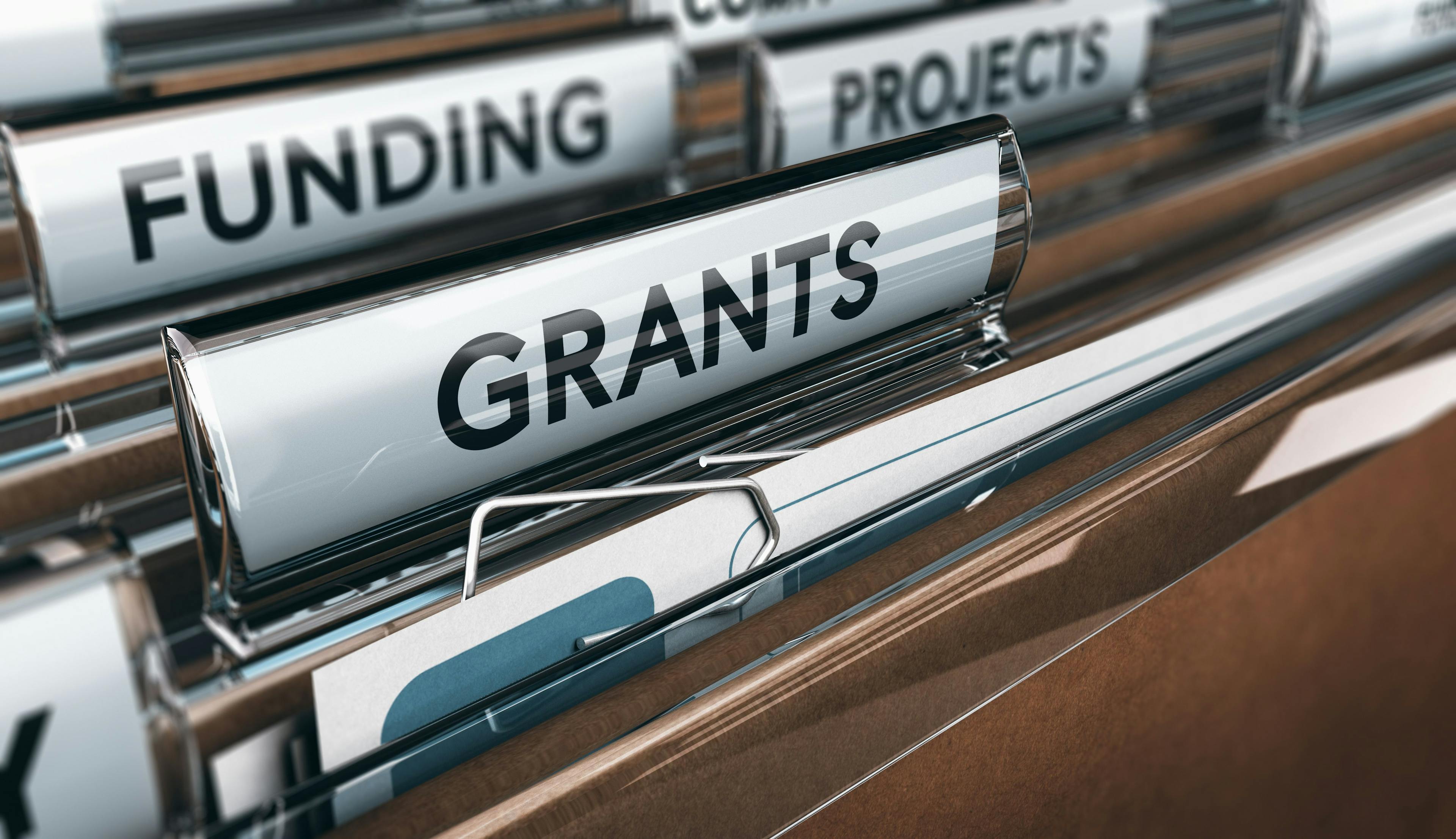 Funding and Grants Folders | image credit: Olivier Le Moal - stock.adobe.com