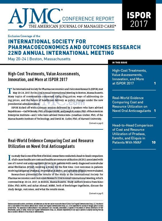 Exclusive Coverage of the INTERNATIONAL SOCIETY FOR  PHARMACOECONOMICS AND OUTCOMES RESEARCH 22ND AN