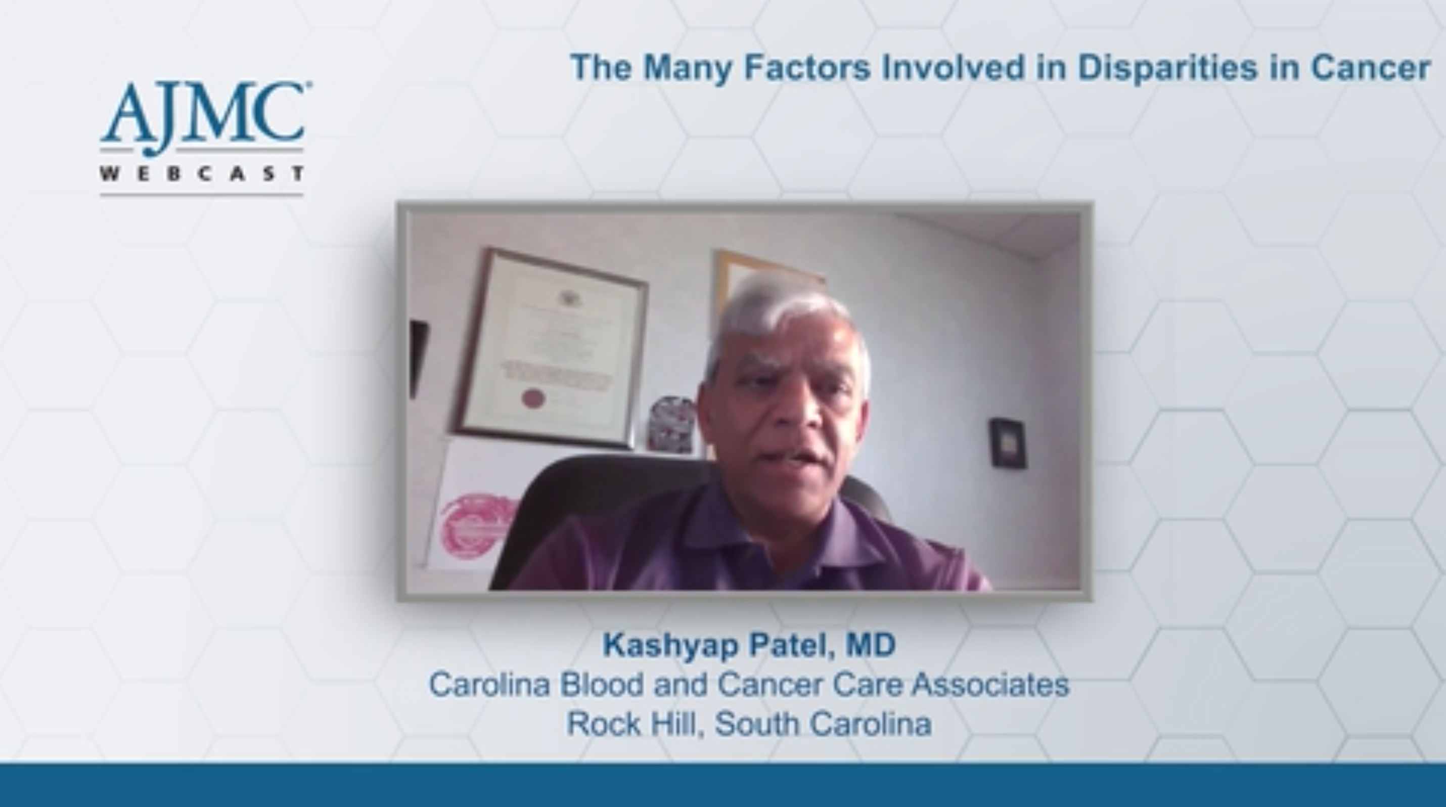 Oncology Value Coalition: Disparities in Cancer Care—Sources and Solutions, Part 1