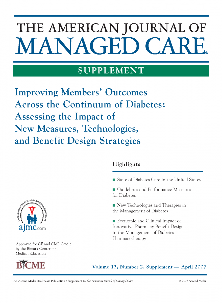 Improving Membersâ€™ Outcomes Across the Continuum of Diabetes: Assessing the Impact of New Measures