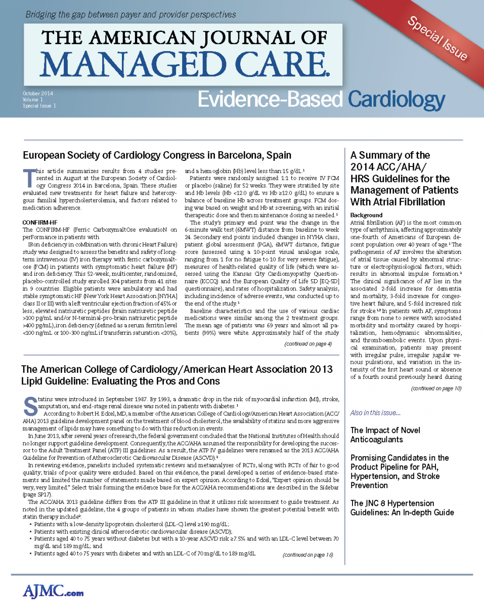Evidence-Based Cardiology - October