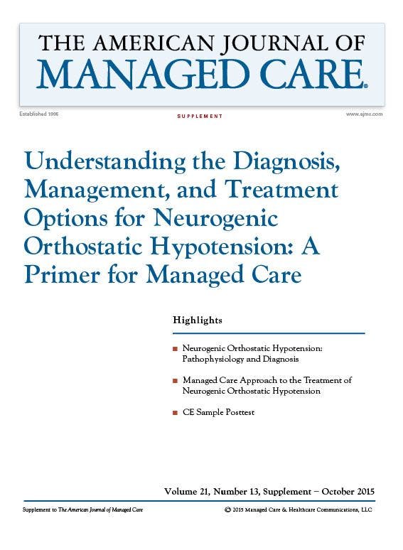 Understanding the Diagnosis,  Management, and Treatment  Options for Neurogenic  Orthostatic Hypoten