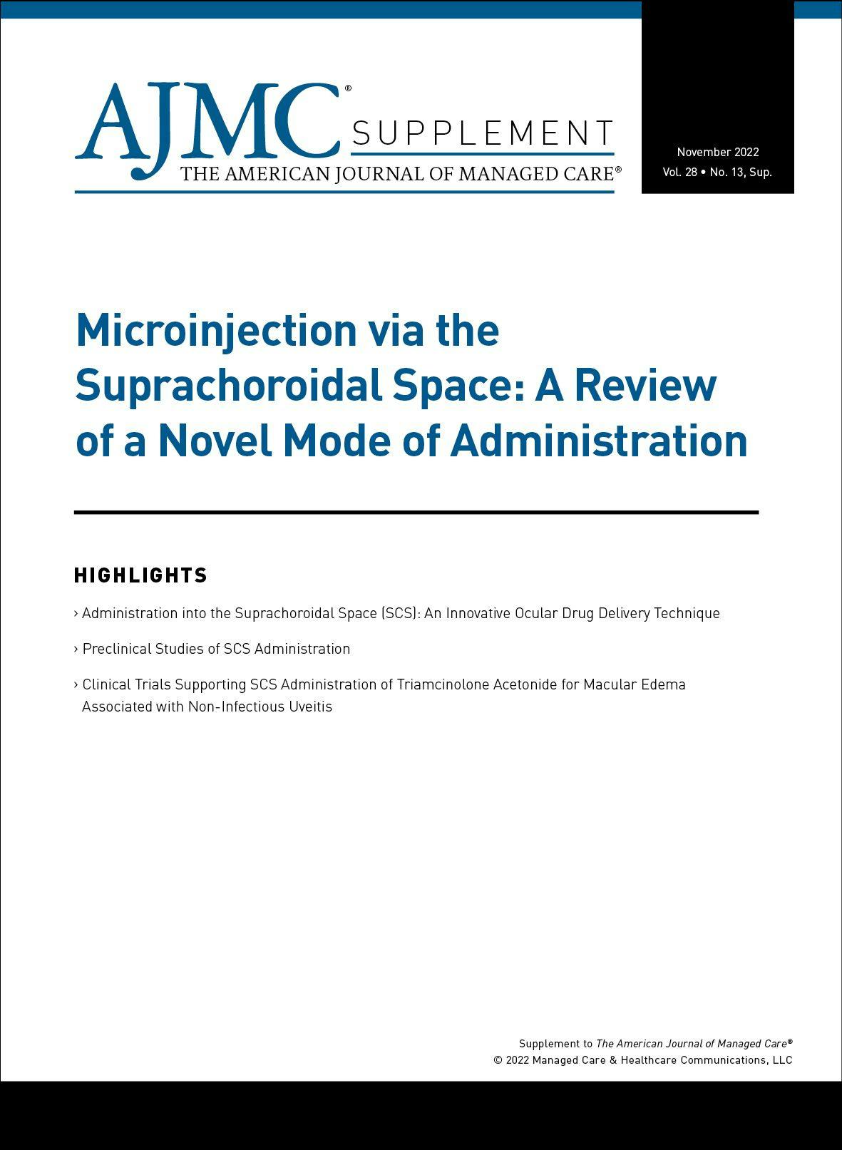 Microinjection via the Suprachoroidal Space: A Review of a Novel Mode of Administration
