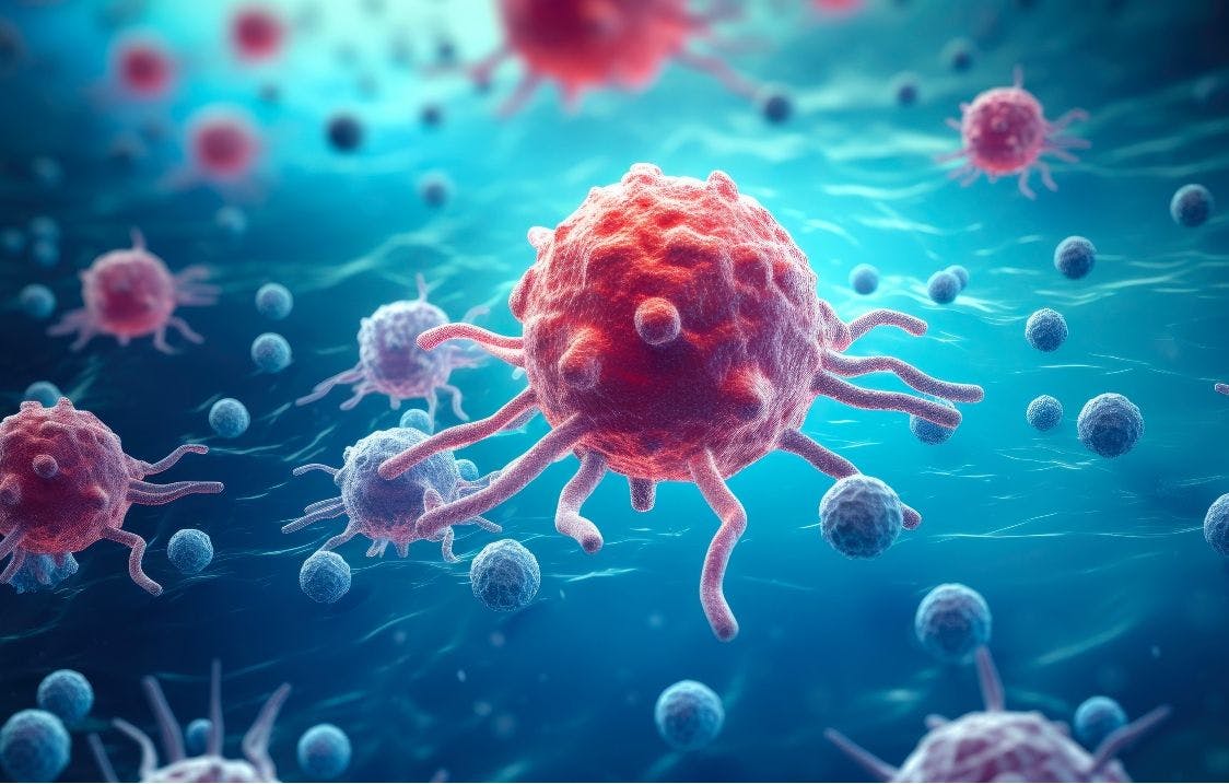 CAR T cell AI-generated image | Image credit: AIGen - stock.adobe.com