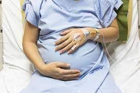 Image of a hospitalized pregnant patient