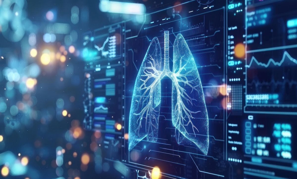 Futuristic medical research or lungs health care | Image Credit:  kimly- stock.adobe.com