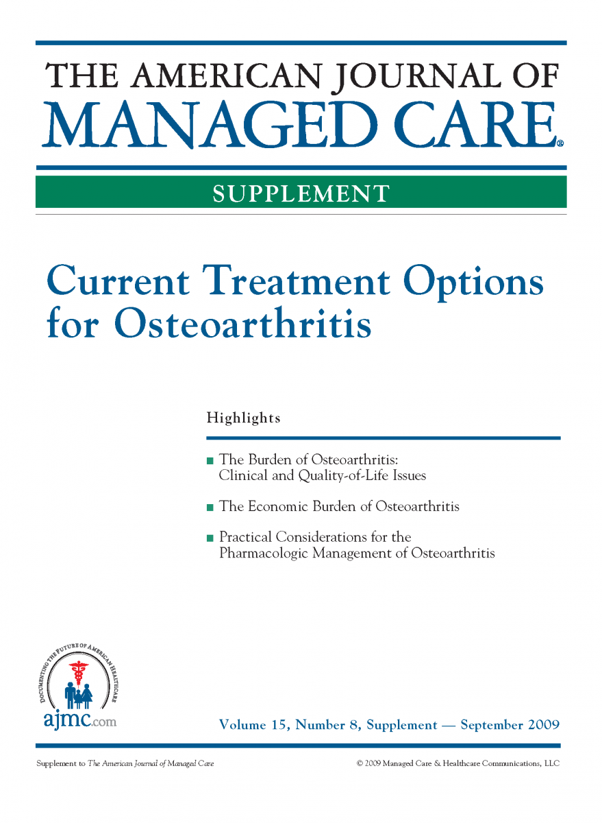 Current Treatment Options for Osteoarthritis