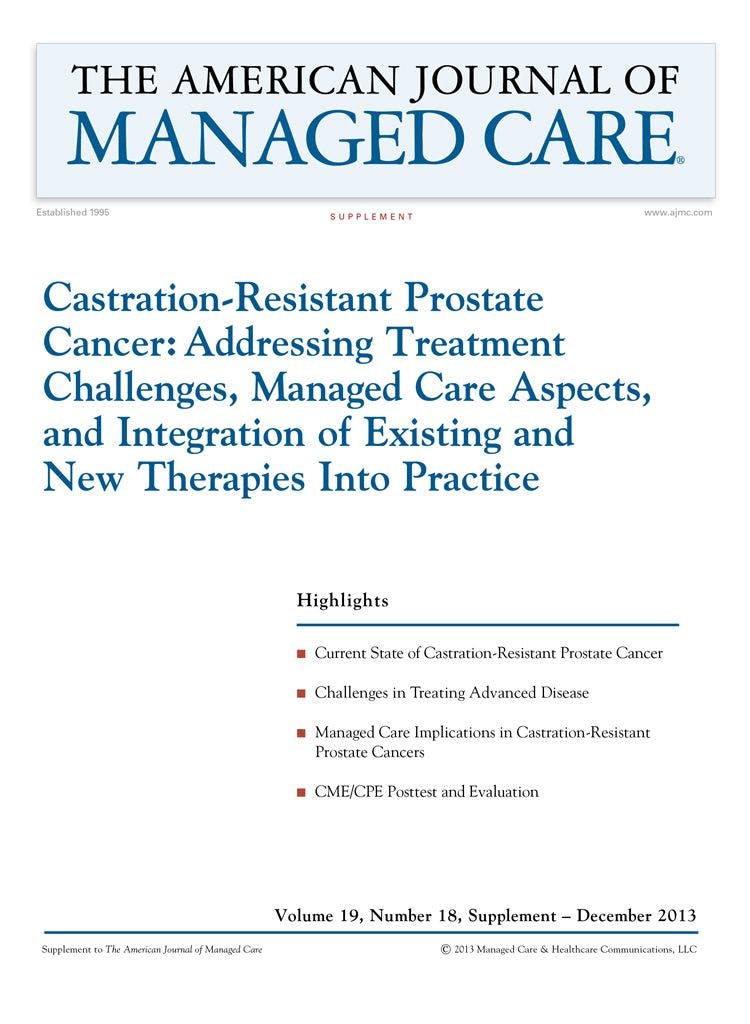 Castration-Resistant Prostate Cancer: Addressing Treatment Challenges, Managed Care Aspects, and Int