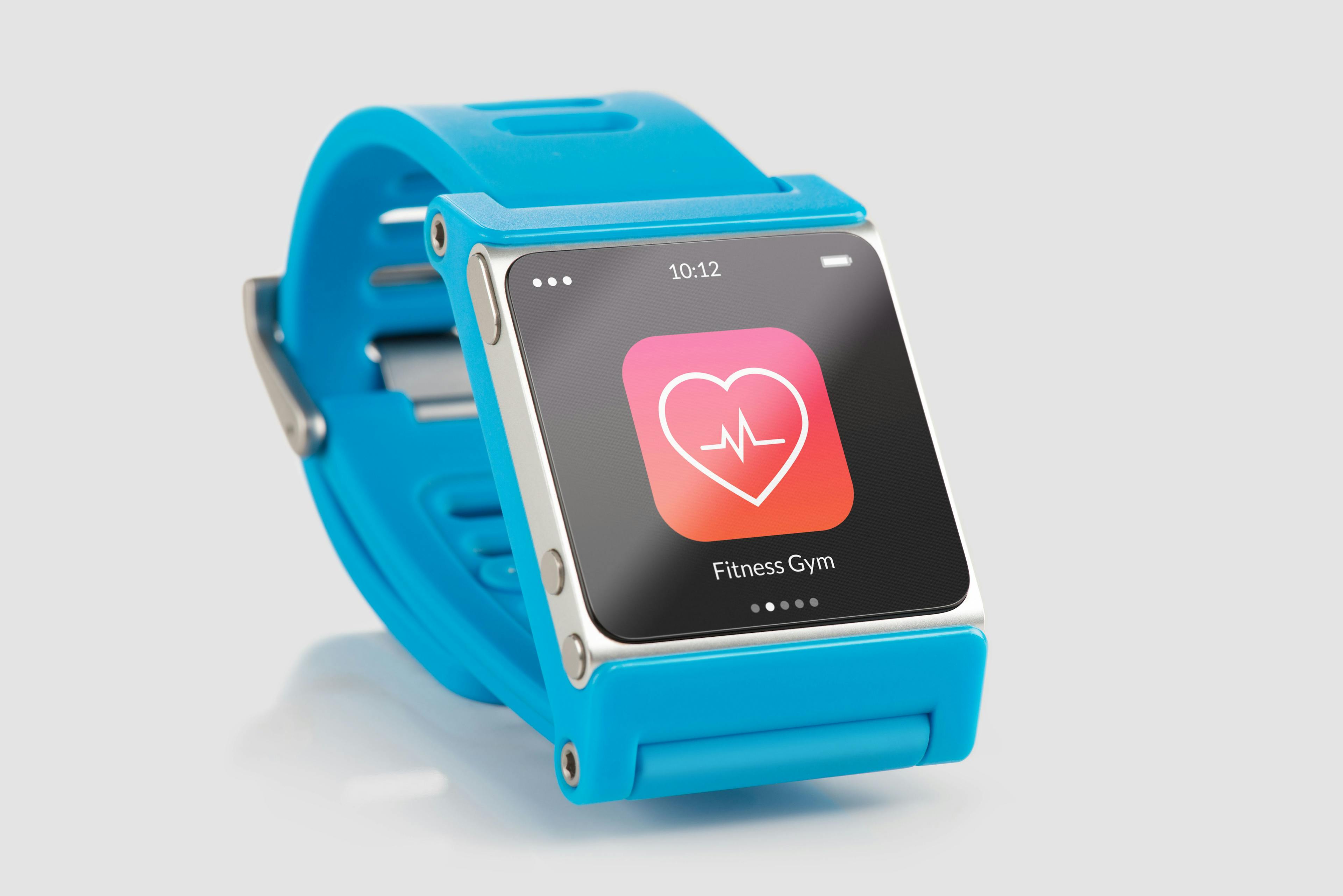 image of a wearable fitness tracker