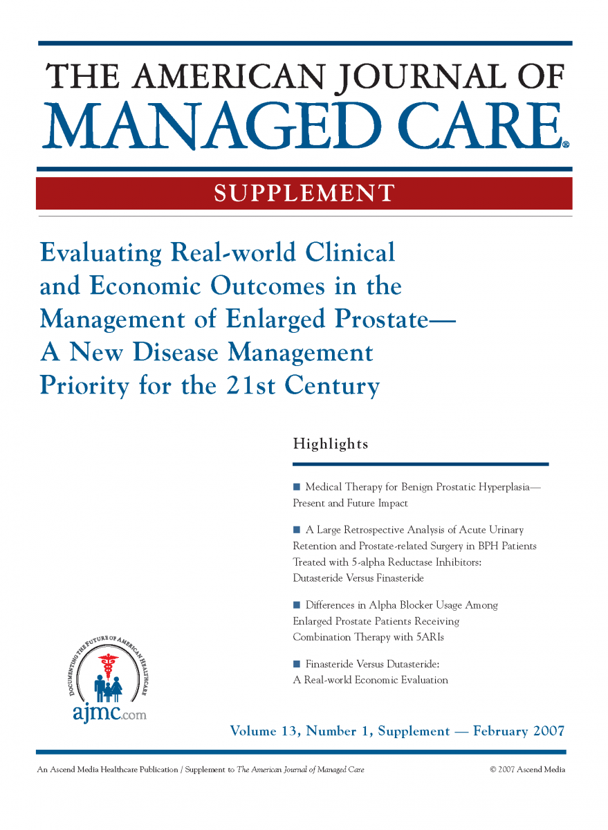 Evaluating Real-world Clinical and Economic Outcomes in the Management of Enlarged Prostate - A New 