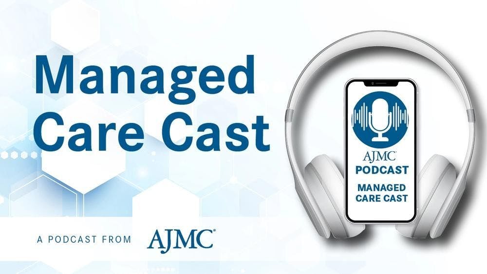 Managed Care Cost podcast logo on white background
