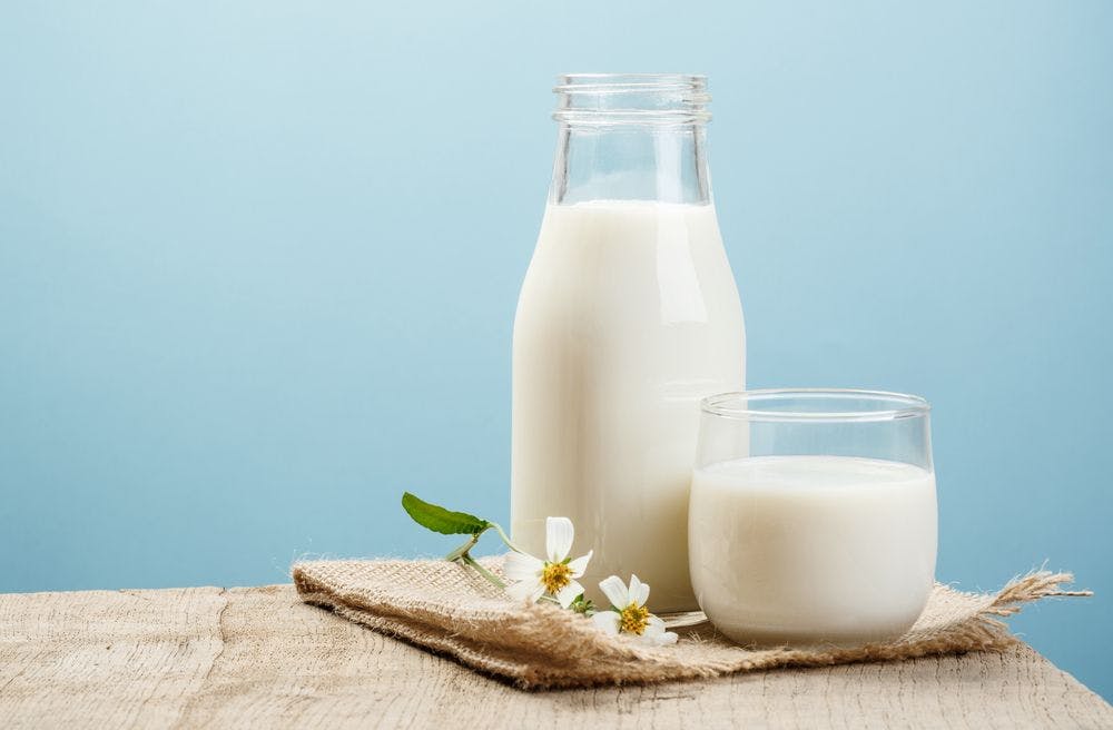 Picture of glass of milk