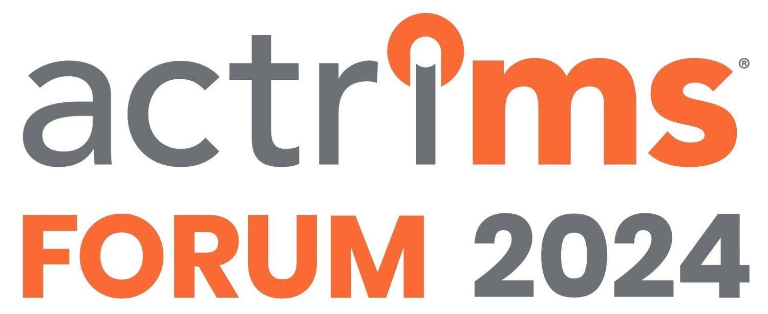 ACTRIMS Forum 2024 Logo | image credit: forum.actrims.org/
