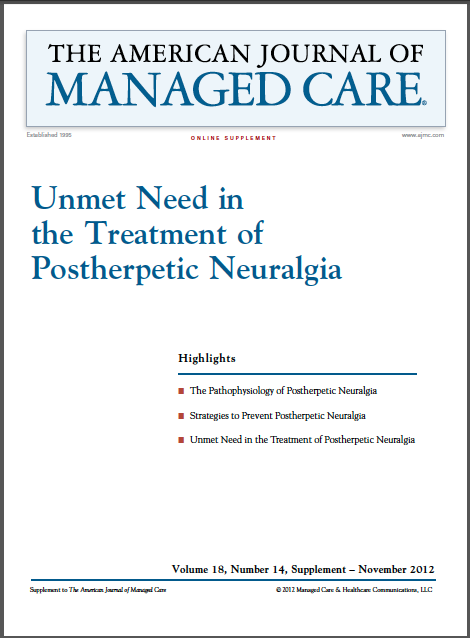 Unmet Need in the Treatment of Postherpetic Neuralgia