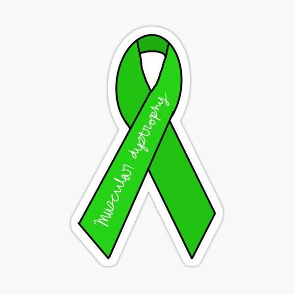 Duchenne MD green ribbon