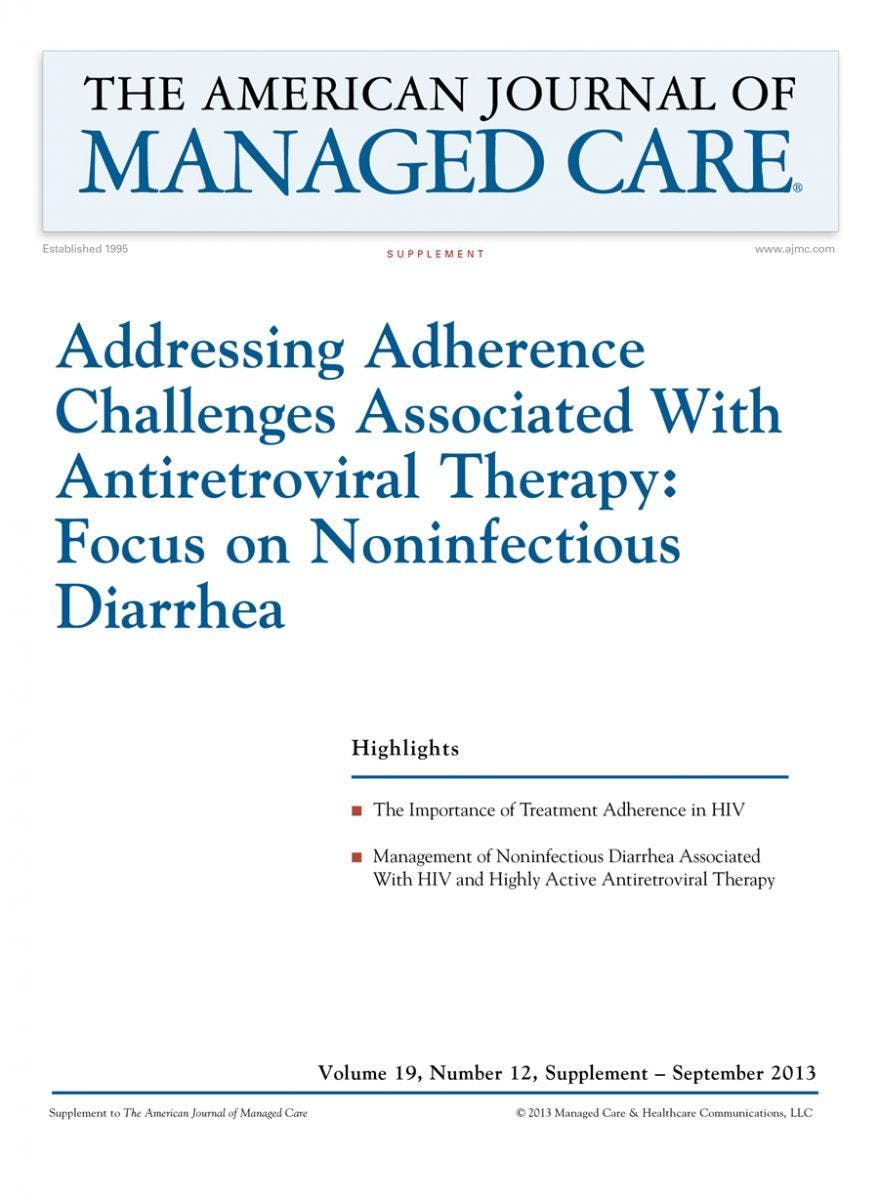 Addressing Adherence Challenges Associated With Antiretroviral Therapy: Focus on Noninfectious Diarr