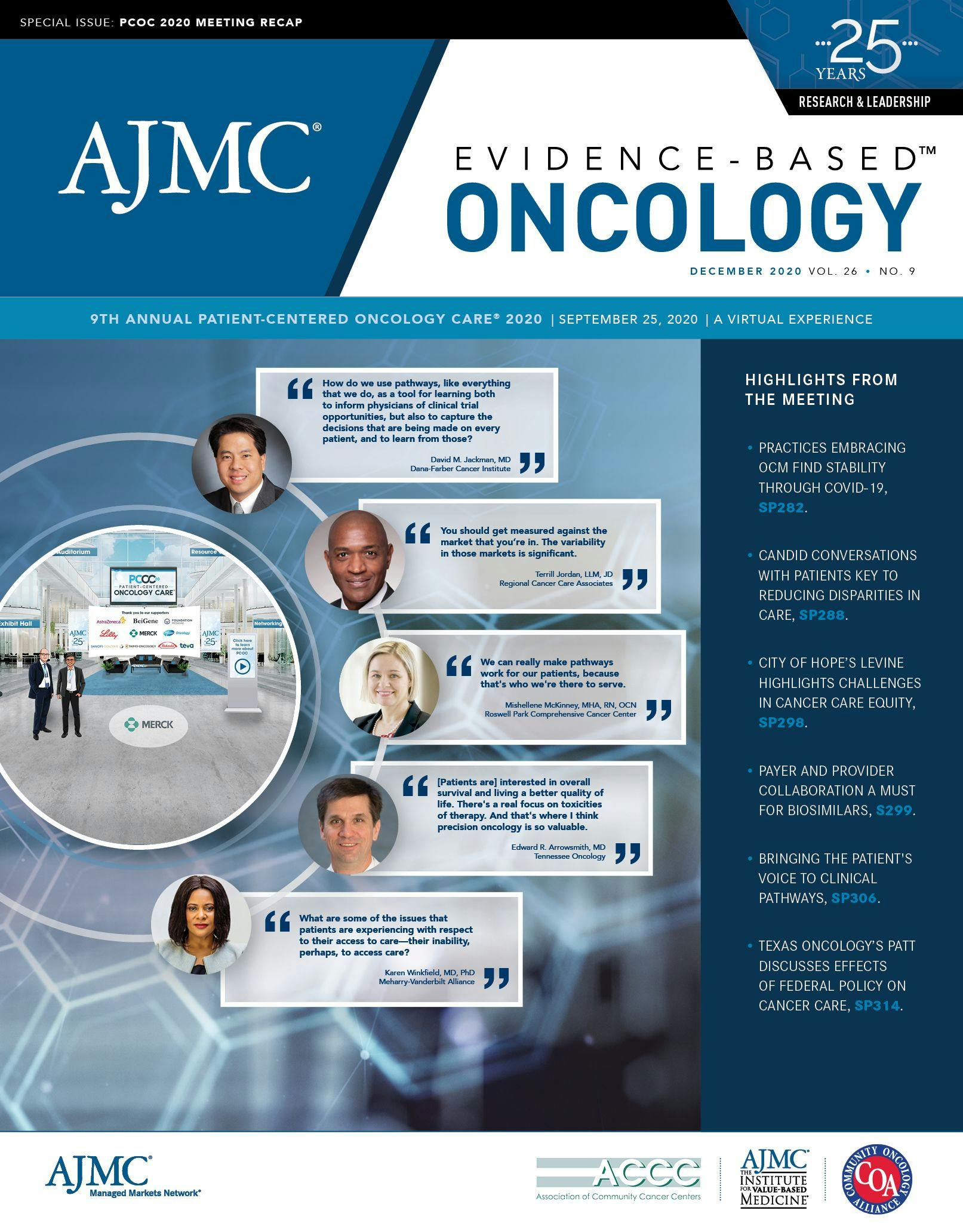 Patient-Centered Oncology Care 2020