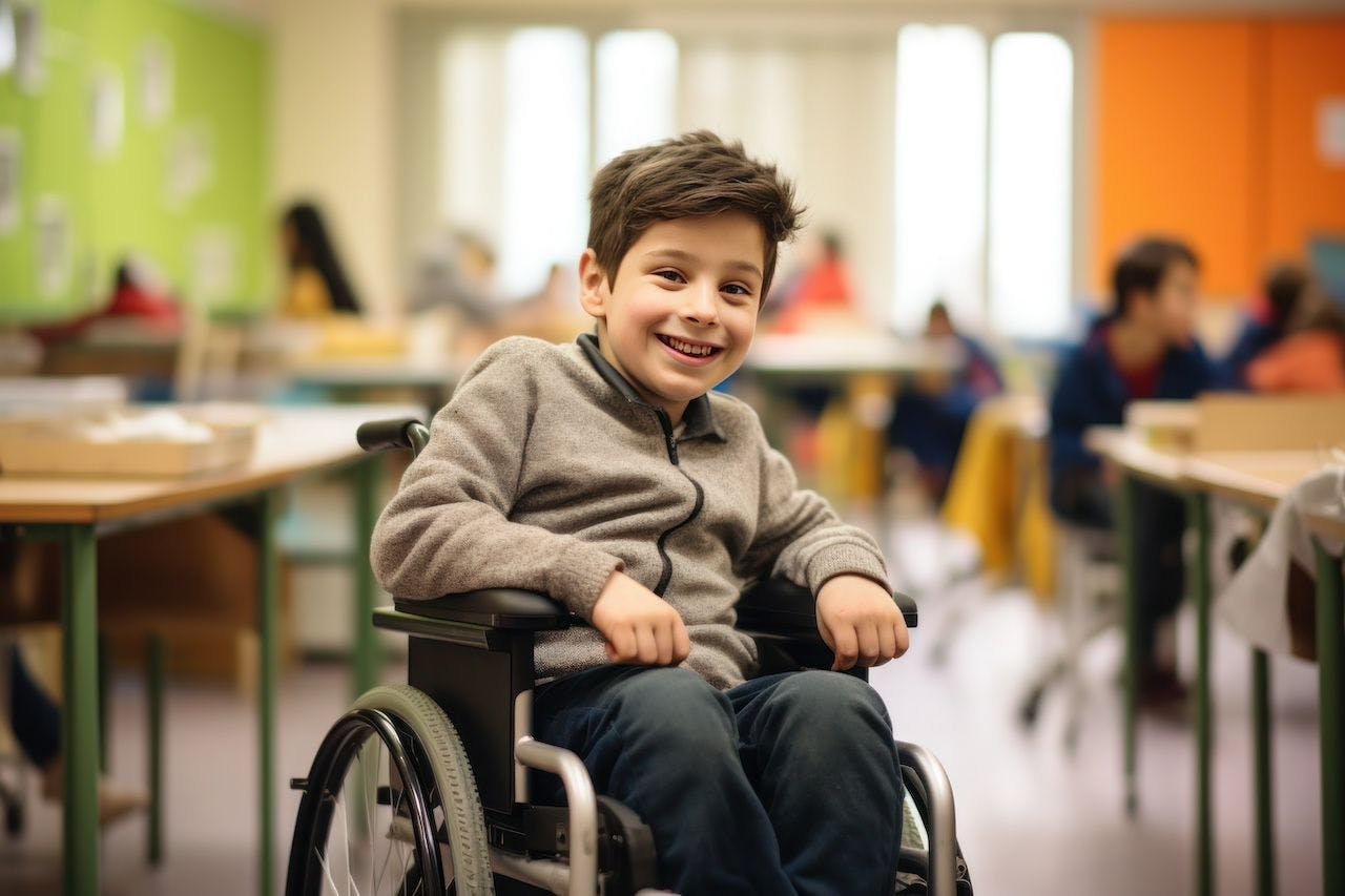 A young boy in his wheelchair | Image credit: Anna - stock.adobe.com