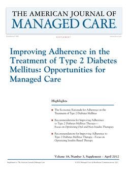 Improving Adherence in the Treatment of Type 2 Diabetes Mellitus: Opportunities for Managed Care