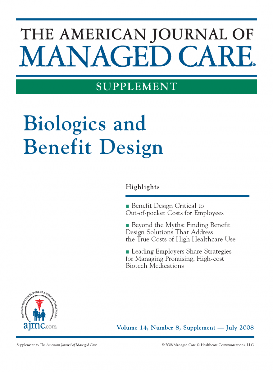 Biologics and Benefit Design